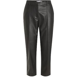 Vila VIDAGMAR RW 7/8 Coated Pants - NOOS, zwart, 40