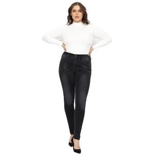 Fox Factor Niki Skinny Fit Jeans voor dames, Mystic., 42