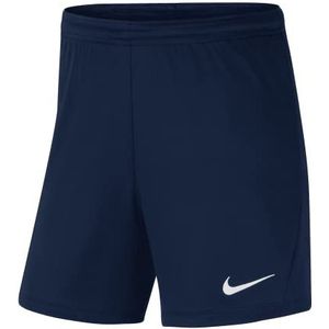 Nike Korte broek voor dames W Nk Df Park Iii Short Nb K, Midnight Navy/Wit, BV6860-410, M