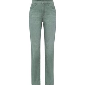 BRAX Damesstijl Carola Blue Planet: Duurzame Five-Pocket Jeans, Used Mint Green., 25W x 32L