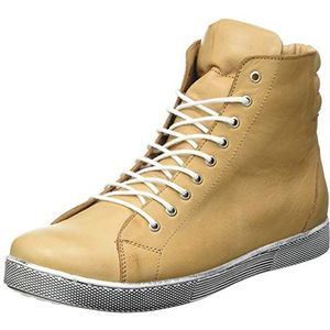 Andrea Conti Dames 0347843 modieuze laarzen, camel, 36 EU