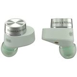 Bowers & Wilkins Pi5 S2 (modeljaar 2023) draadloze True Wireless Noice Cancelling hoofdtelefoon met Bluetooth, aptX, actieve ruisonderdrukking (ANC) en geïntegreerde microfoons // Sage Green