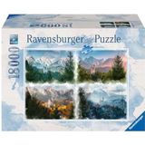 Ravensburger puzzel Slot Neuschwanstein In 4 Seizoenen - Legpuzzel - 18000 stukjes