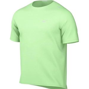 Nike Top Dri-Fit Rise 365 SS voor heren, Vapor Green/Reflective Silv, CZ9184-376, XL