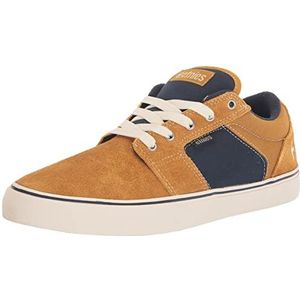 Etnies Heren Barge LS Skate Schoen, TAN/Blauw, 9.5 UK, Lichtblauw, 44 EU