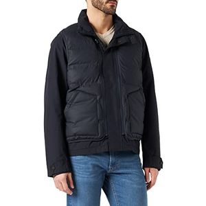 s.Oliver Men's 130.12.202.16.150.2110532 jas met lange mouwen, donkerblauw, L