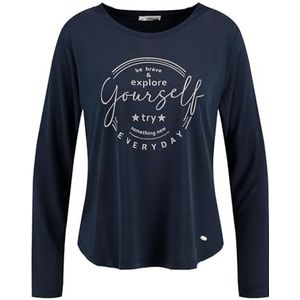 KEYLARGO Explore Round T-shirt voor dames, Navy (1200), M