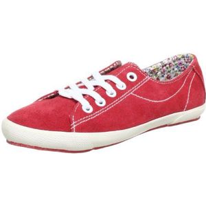 s.Oliver Casual 5-5-43222-20 Sneakers voor meisjes, Rood Rood 500, 34 EU