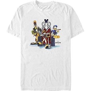 Disney Kingdom Hearts - In Chair Unisex Crew neck T-Shirt White M