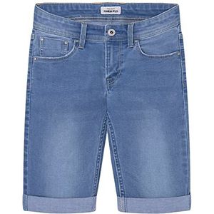 Pepe Jeans Becket Short voor jongens, blauw (denim-js2), 12 Jaren