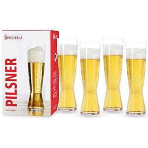 Spiegelau & Nachtmann, pilsstangen-set, kristalglas, 425 ml, Beer Classics