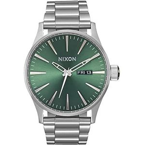Nixon Heren analoog Japans Miyota-kwartsuurwerk horloge met roestvrij stalen armband A356-5072-00