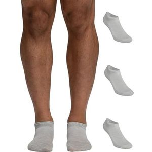 Pompea 3 paar herensokken, katoen, Grigio (Grigio Melange 1350), 47-50 EU