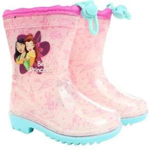 Disney Meisjes Prinses Boot Regen, Roze, 8.5 UK Kind, roze, 8.5 UK Child