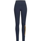 Lonsdale Daiches leggings voor dames, marineblauw/oranje, XS