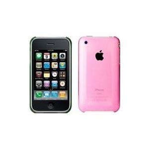 Logotrans Neon Series harde case voor Apple iPhone 3G/3GS roze