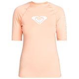 Roxy Korte Mouw UPF 50 Rash Vest Hele Hart Vrouwen Roze XS