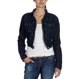 Tommy Jeans Dames lang - normale jas, Blauw (467/Misty Wash), 34