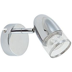 Sulion Pearls LED-spot, 1 lamp, 4,5 W, chroom/acryl
