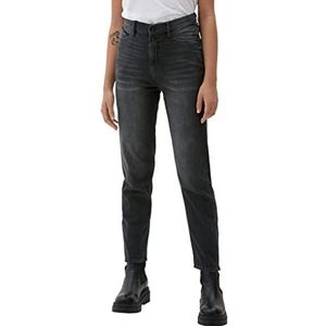 Q/S designed by 7/8 jeans voor dames, grijs, 44W x 32L