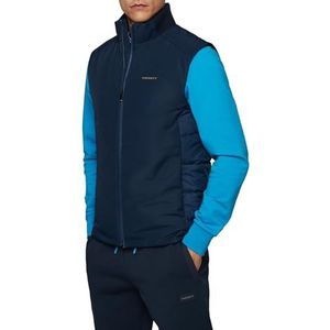 Hackett London Heren Essential Polo Jacket, Blauw (Navy), 3XL, Blauw (zwart), 3XL