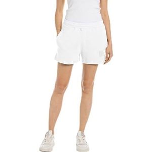 Replay Casual shorts voor dames, 001, wit, XXS