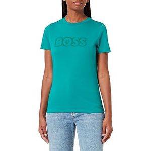 BOSS T-shirt voor dames, Open Green393, M