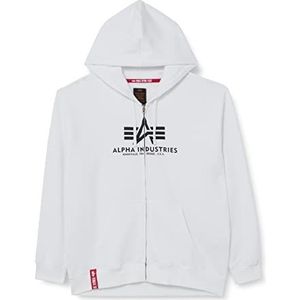 Sweatvest - Wit - Met Capuchon - Met Trekkoord - Gevoerd