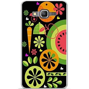 Onozo Samsung Galaxy Grand Prime-G530 Zachte Gel TPU Case - SM-G531F Fruit Design