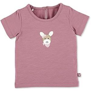 Sterntaler Gots T-shirt met korte mouwen Ezel Emmi T-shirt, roze, normaal voor baby's, Roze, One size