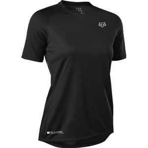Fox Racing Dames Ranger Power Dry Jersey Shirt met korte mouwen, Zwart, S