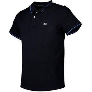 Lee - Piqué Poloshirt - Zwart - Katoen