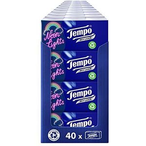 Tempo Kids Zakdoeken 4-Laags Reuzenverpakking 40 Verpakkingen (9 Pakjes X 5 Doekjes)