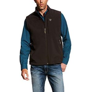 Ariat Men's Vernon 2.0 Softshell Vest, Espresso, XL