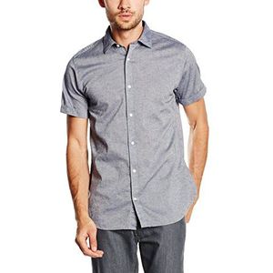 Jack & Jones Lynn Sportshirt voor heren, Blauw (Chambray Blue), XL