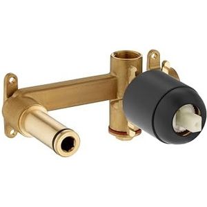 Roca A5252206NB Universele inbouwbehuizing, mat zwart