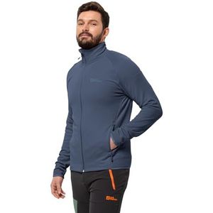 Jack Wolfskin Baiselberg Fz M Fleecejack, Evening Sky, XXL, heren, Evening Sky, XXL