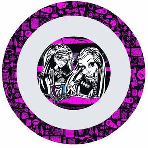 Monster High 737291 - Monster High Melamine soepbord