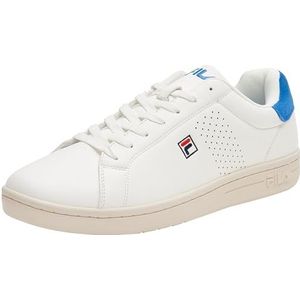FILA Crosscourt 2 F Sneakers voor heren, White Prime Blue, 46 EU