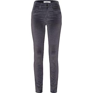 BRAX Damesstijl Ana-five-pocket-broek in fijne corduroy-kwaliteit corduroy broek, grijs, 31W / 32L