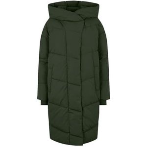 Noisy may NMNEW Tally L/S Long Jacket NOOS gewatteerde jas, combu Green, M, Combu Green, M
