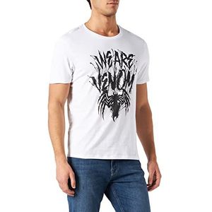 Marvel T-shirt voor heren, Wit, L