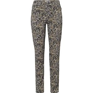 Raphaela by Brax Dames Lavina Zip Rondom Slup, in confectioneerde tailleband broek, zand, 36