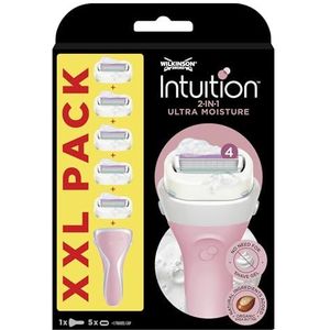 Wilkinson Sword - Intuition Ultra Moisture - Scheermes met Handvat en 5 Mesvullingen