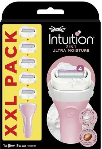 Wilkinson Sword - Intuition Ultra Moisture - Scheermes met Handvat en 5 Mesvullingen