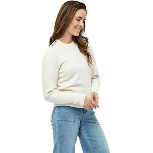 Desires Dames GEA Button Trui, Gardenia, M