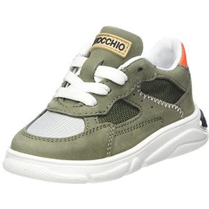 Pinocchio Jongens P1089 Sneakers, groen, 25 EU