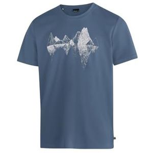 Maier Sports - Functioneel T-shirt - Zwart - Piqué - Sneldrogend
