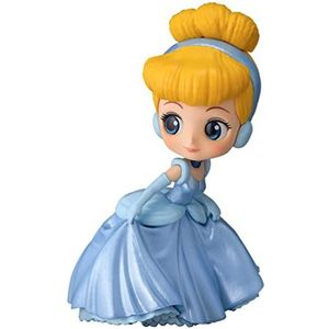Banpresto - Qposket - Disney Princesses - Assepoester - Actiefiguur om te verzamelen Assepoester 7 cm - 82567P