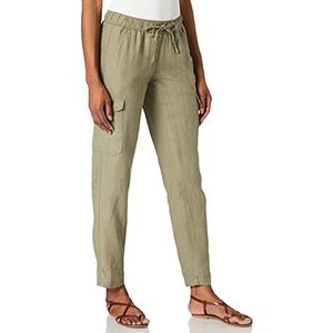 BRAX Mareen damesbroek in cargobroek, Kaki, 34W / 30L